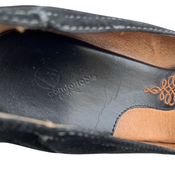 be comfortable Pumps Black Suede - Size 8M - Picture 8 of 10